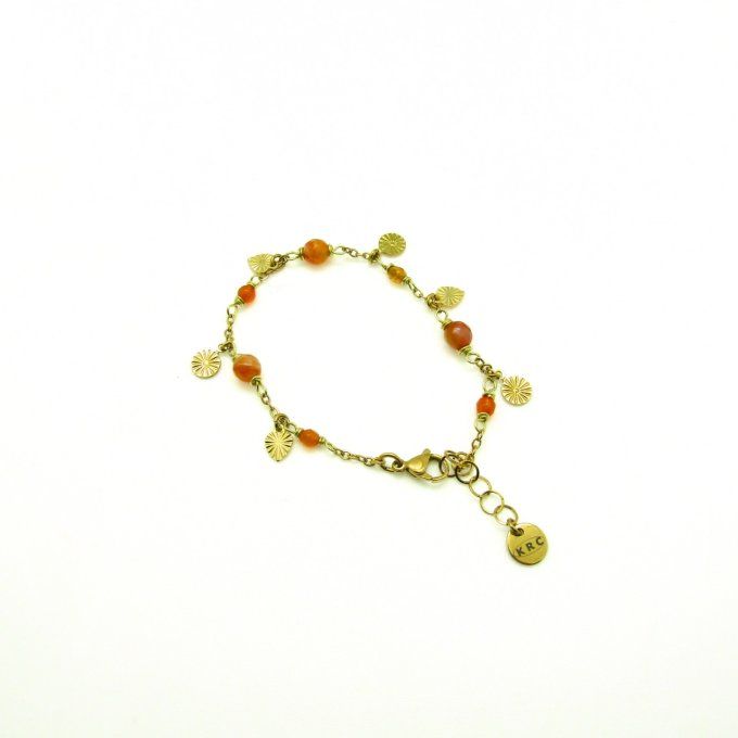 BRACELET AHORA CORNALINE