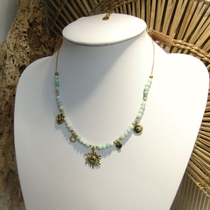 COLLIER AITA AMAZONITE