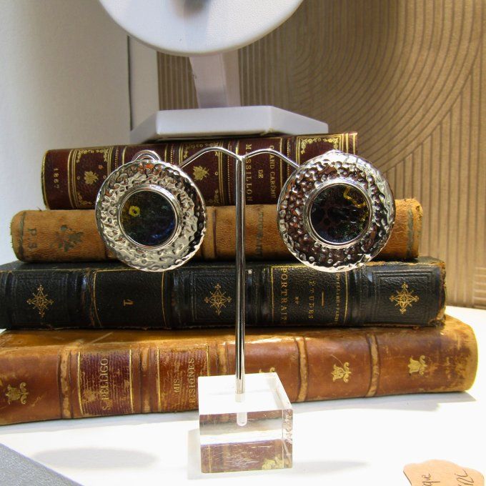 BOUCLES BELENOS ASTRAL  ACIER/DORE