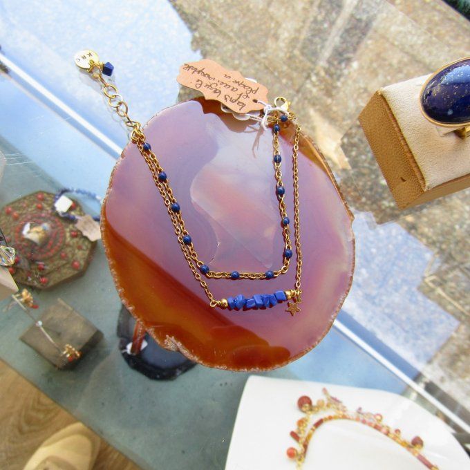 BRACELET BELIZE LAPIS