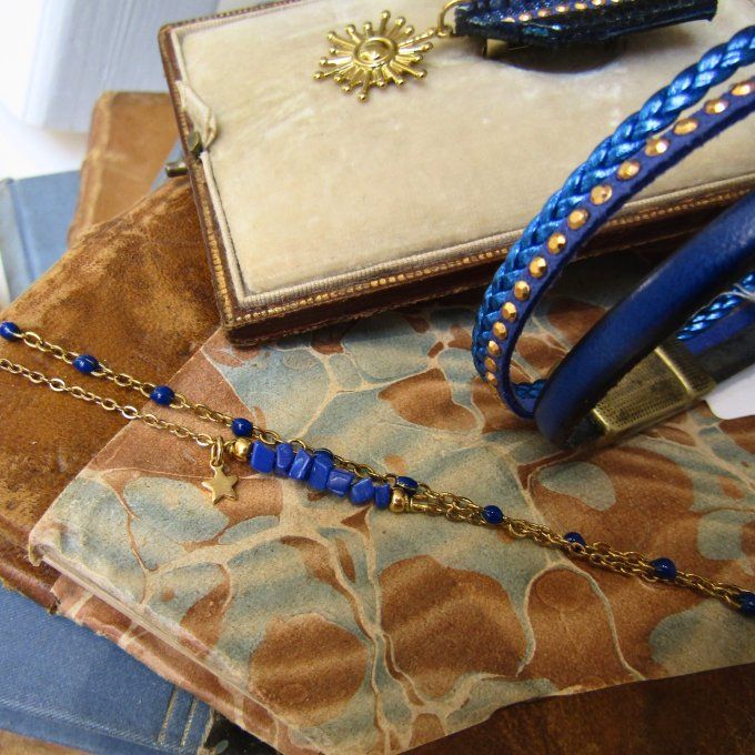 BRACELET BELIZE LAPIS