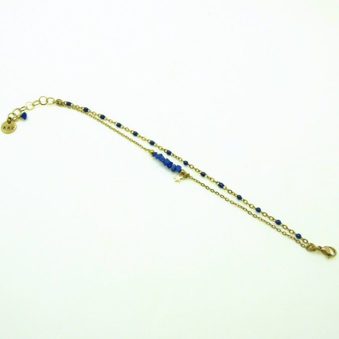 BRACELET BELIZE LAPIS