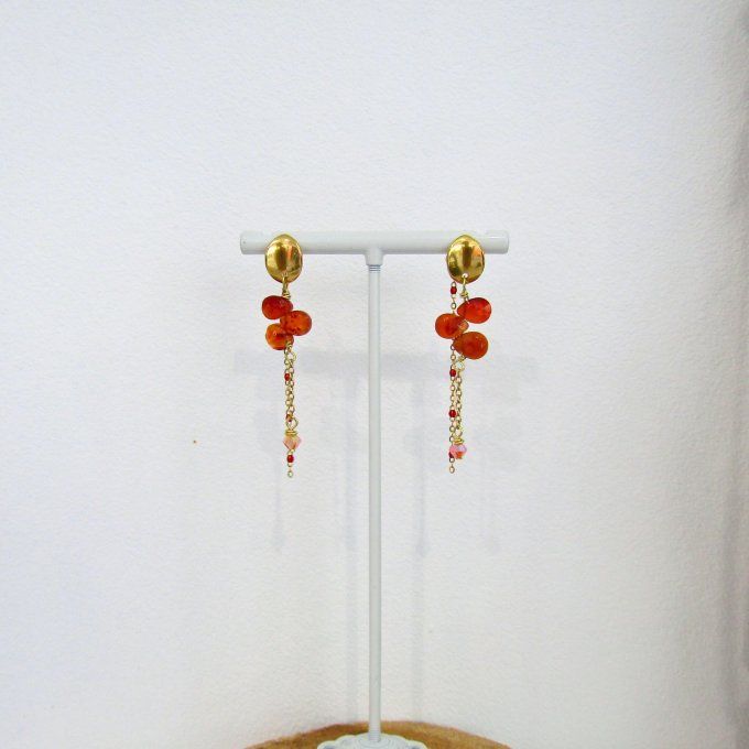 BOUCLES BRIOLETTE CHAINE