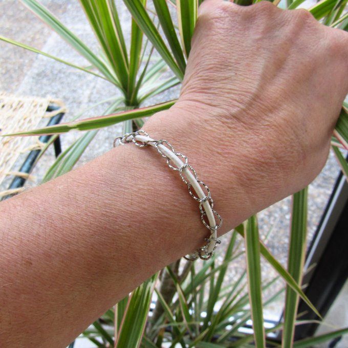 CALYPSO BLANC ACIER OU DORE 