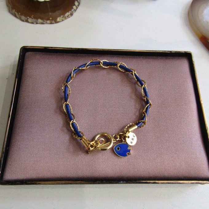 CALYPSO BLEU DUR ACIER OU DORE 