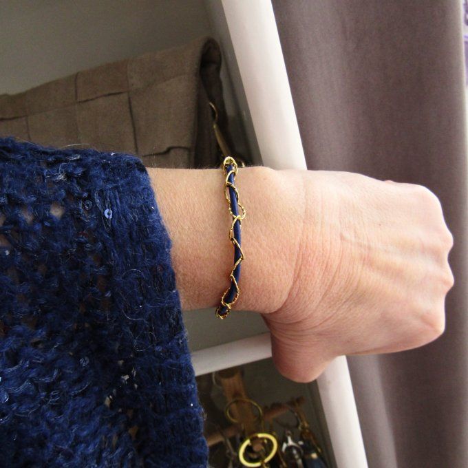 CALYPSO BLEU DUR ACIER OU DORE 