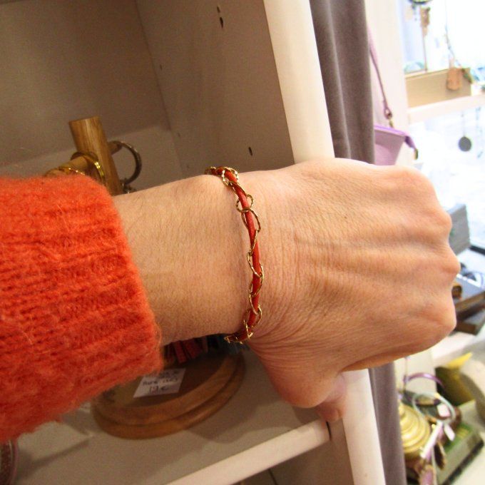 CALYPSO ORANGE ACIER OU DORE 