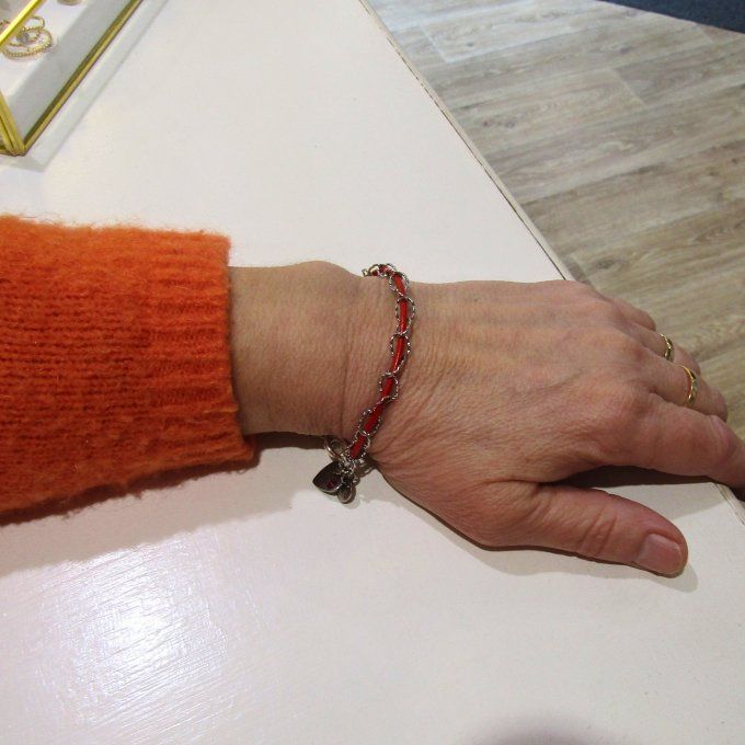 CALYPSO ROUGE ACIER OU DORE 