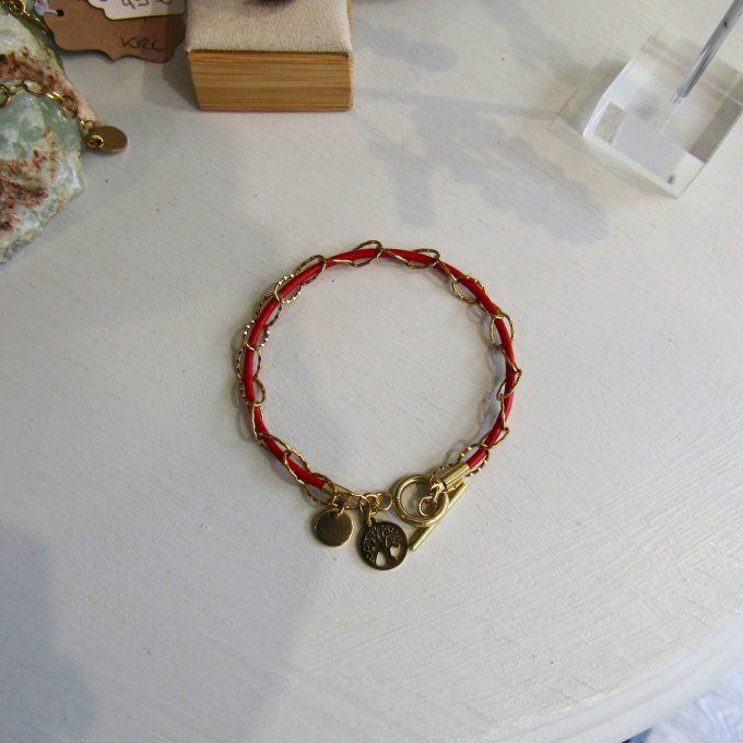 CALYPSO ROUGE ACIER OU DORE 