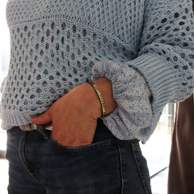 BRACELET CARPE DIEM OR
