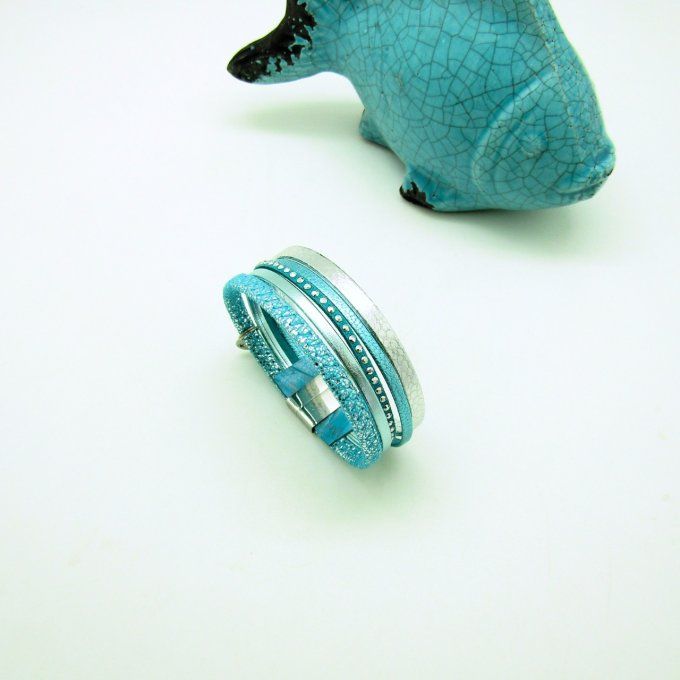  BRACELET CEPHEE CIEL ARGENT