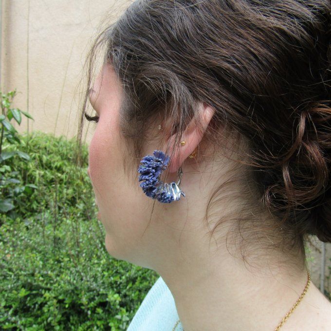 BOUCLES CHARDONS LAVANDE