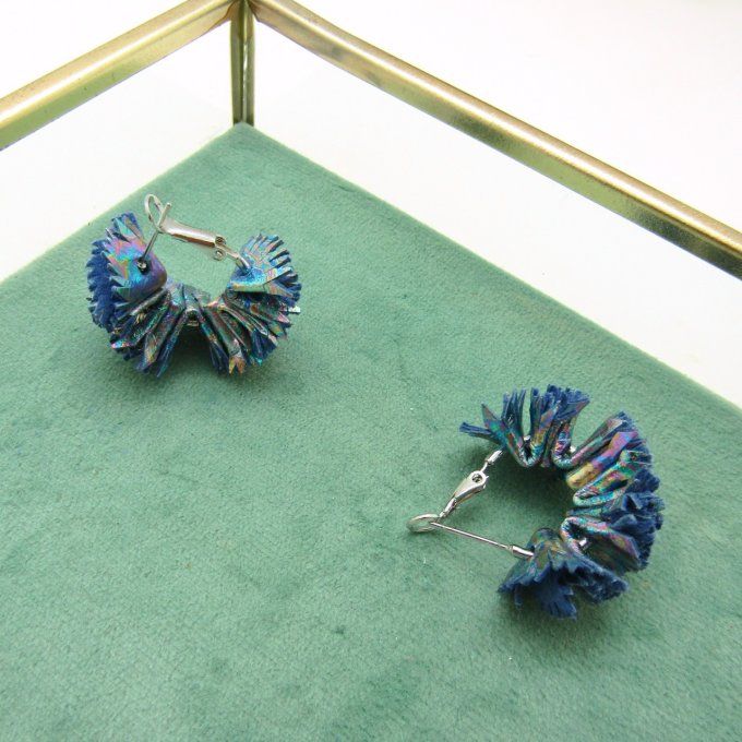 BOUCLES CHARDONS LAVANDE