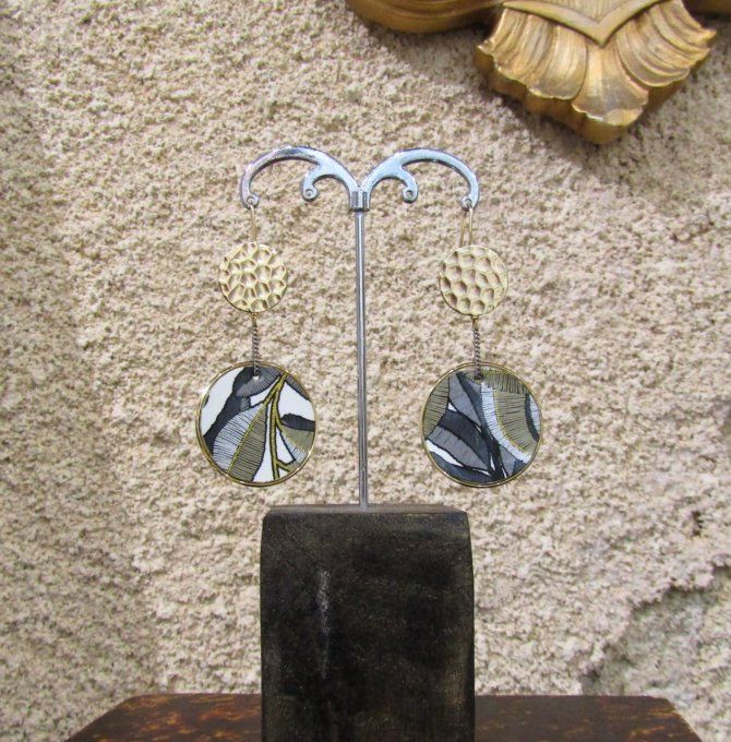 BOUCLES COLAPS FEUILLAGE