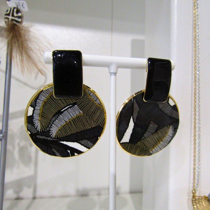 BOUCLES COLAPS FEUILLAGE 