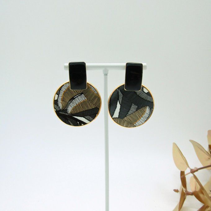 BOUCLES COLAPS FEUILLAGE 
