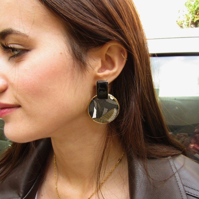 BOUCLES COLAPS FEUILLAGE 