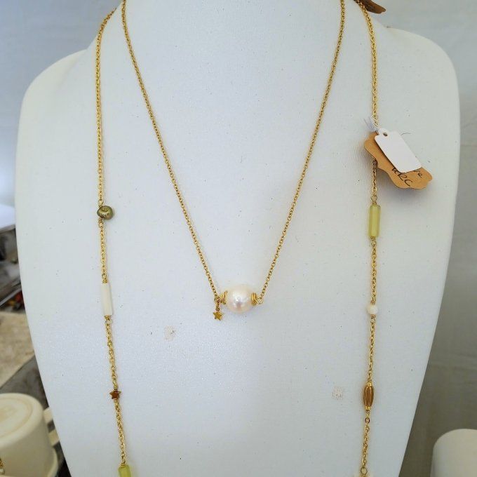 COLLIER PURE BLANC