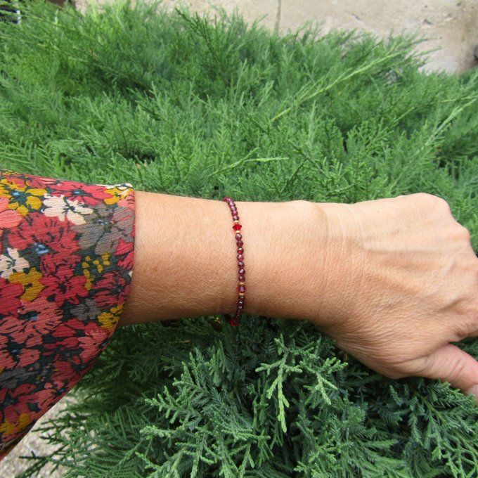 BRACELET FEEL GRENAT