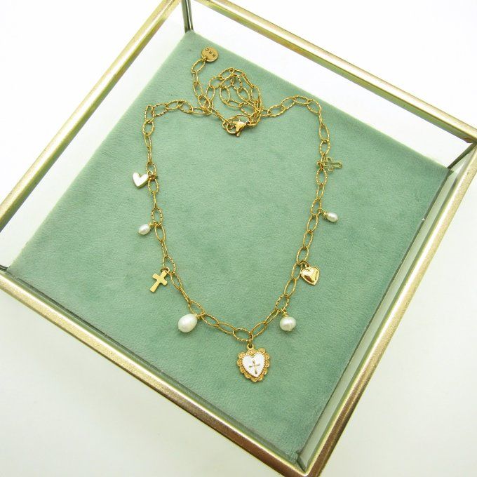 COLLIER FETICHE LOVE CRUZ