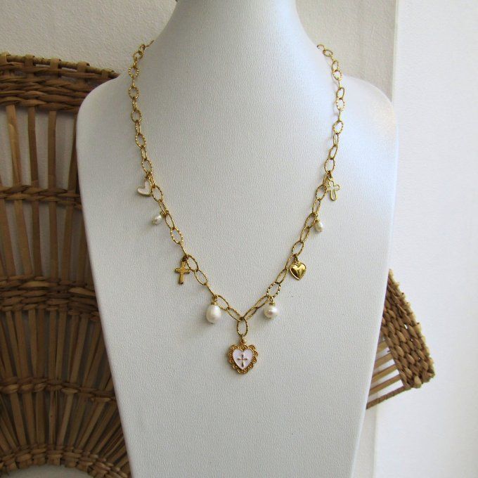 COLLIER FETICHE LOVE CRUZ