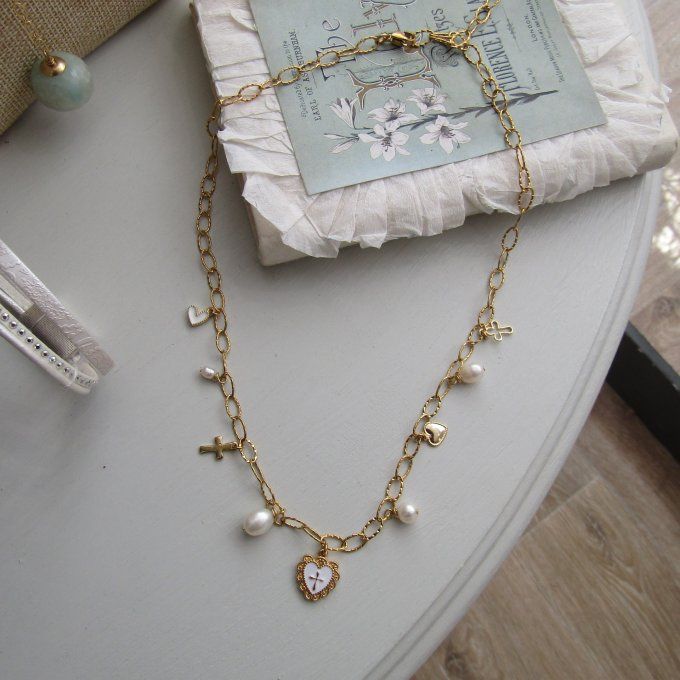 COLLIER FETICHE LOVE CRUZ