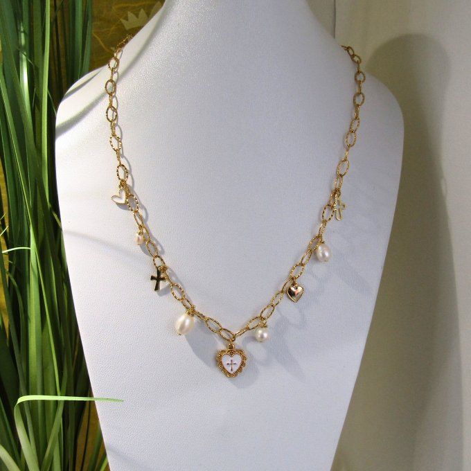 COLLIER FETICHE LOVE CRUZ