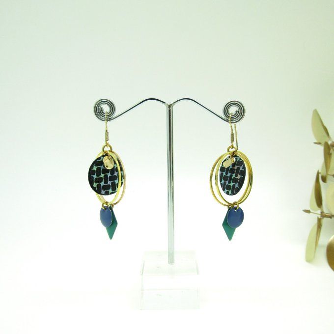 BOUCLES FIRST NOIR SEVENTIES LONGUES