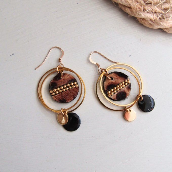 BOUCLES FIRST LEOPARD LONGUES 