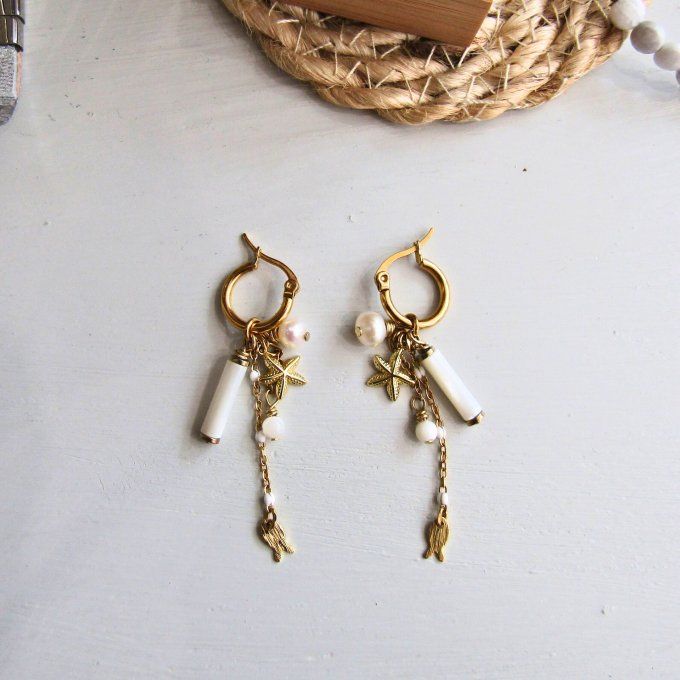 BOUCLES FRUIT DEFENDU SABLE