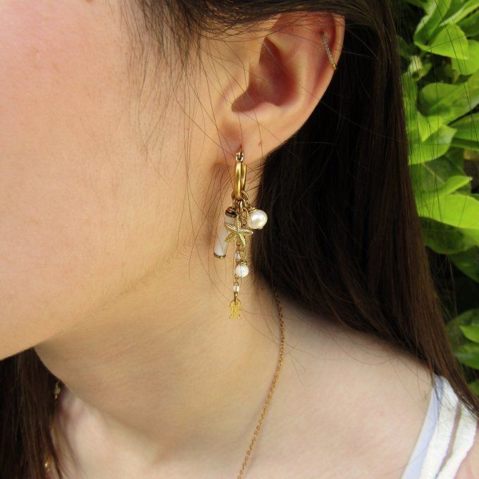 BOUCLES FRUIT DEFENDU SABLE
