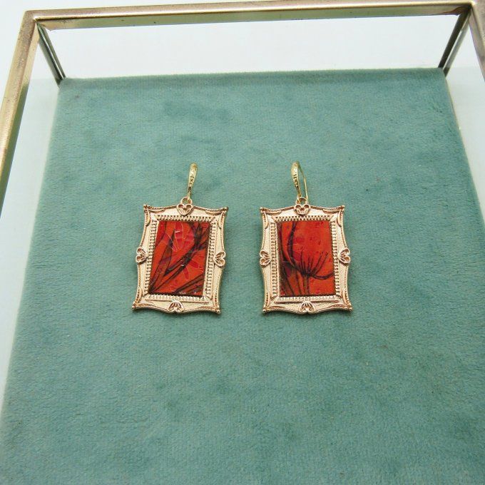 BOUCLES GALERIE ORANGE DORE