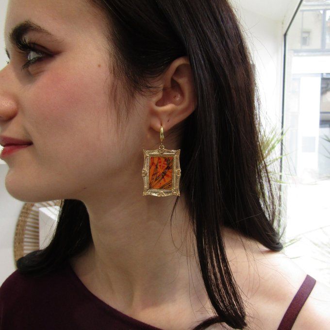 BOUCLES GALERIE ORANGE DORE