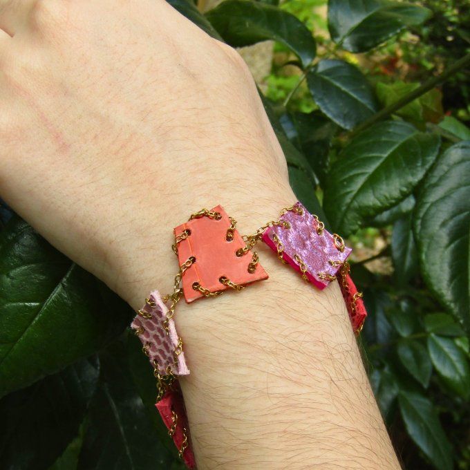 BRACELET HOLI ROSE ORANGE