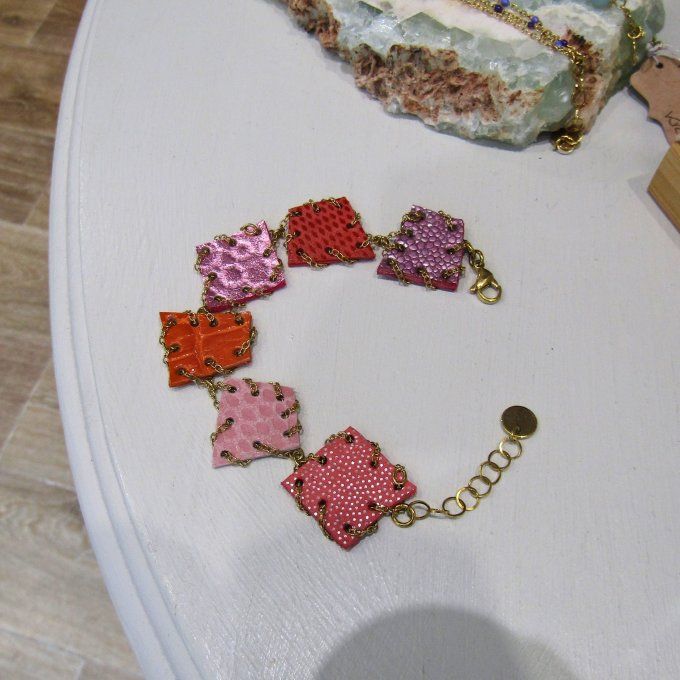 BRACELET HOLI ROSE ORANGE