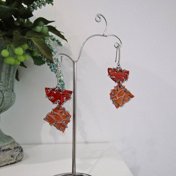 BOUCLES GLEPNIR ORANGE