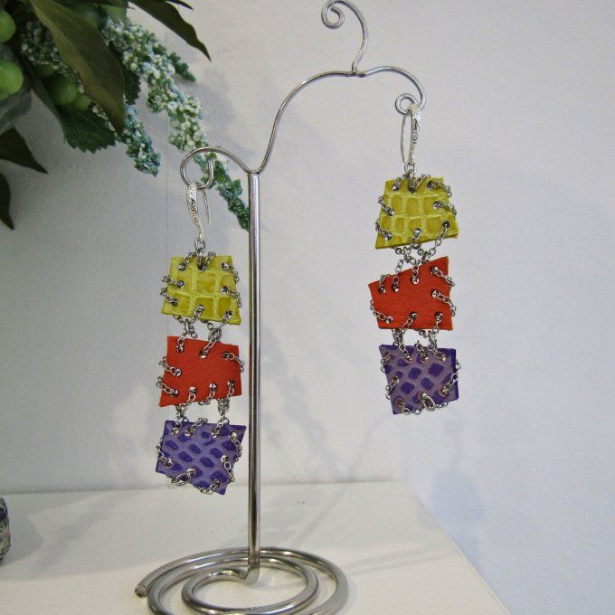 BOUCLES HOLI COLORFUL LONGUES 