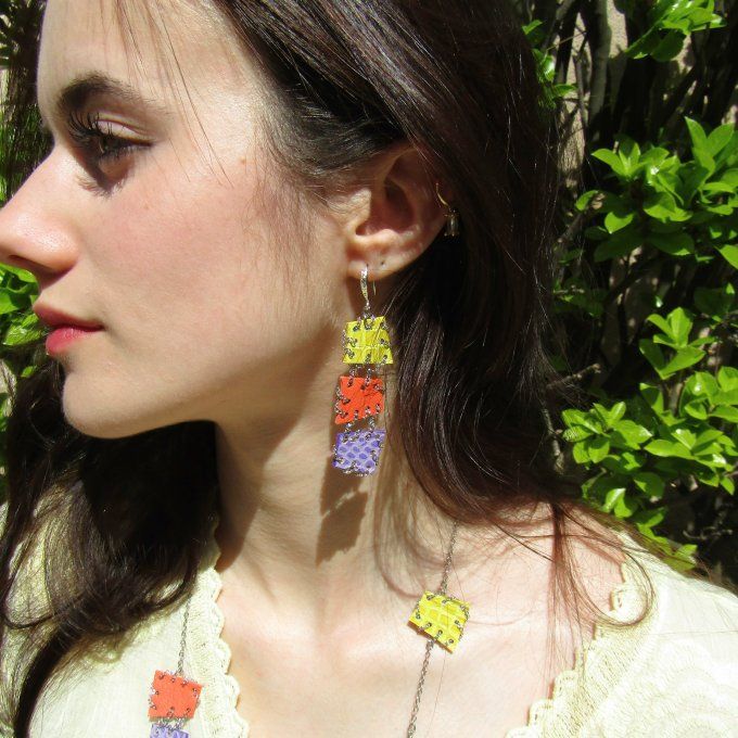 BOUCLES HOLI COLORFUL LONGUES 