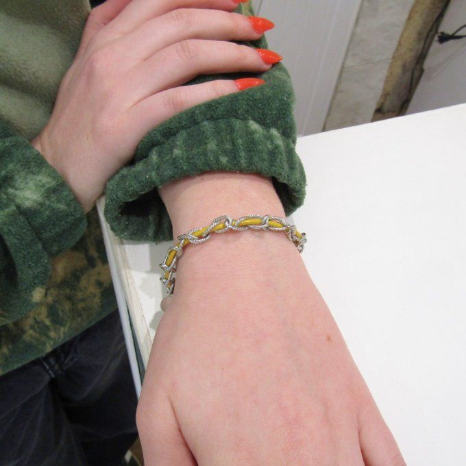 BRACELET CALYPSO JAUNE