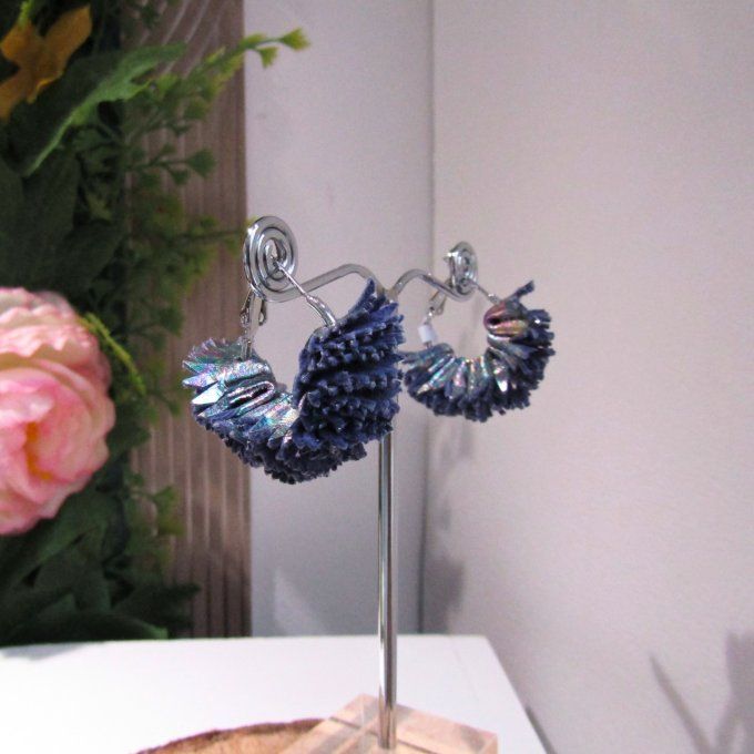 BOUCLES CHARDONS LAVANDE