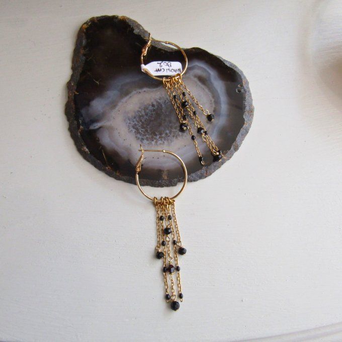 BOUCLES NAUSICAA NOIRES