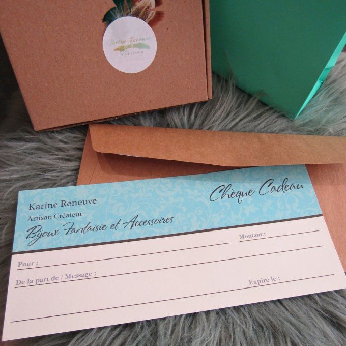 CHEQUE CADEAU