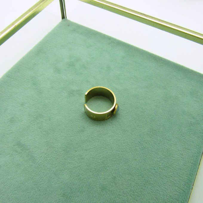 BAGUE LOVE AMAZONITE