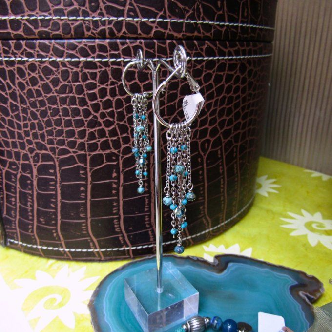 BOUCLES NAUSICAA TURQUOISE