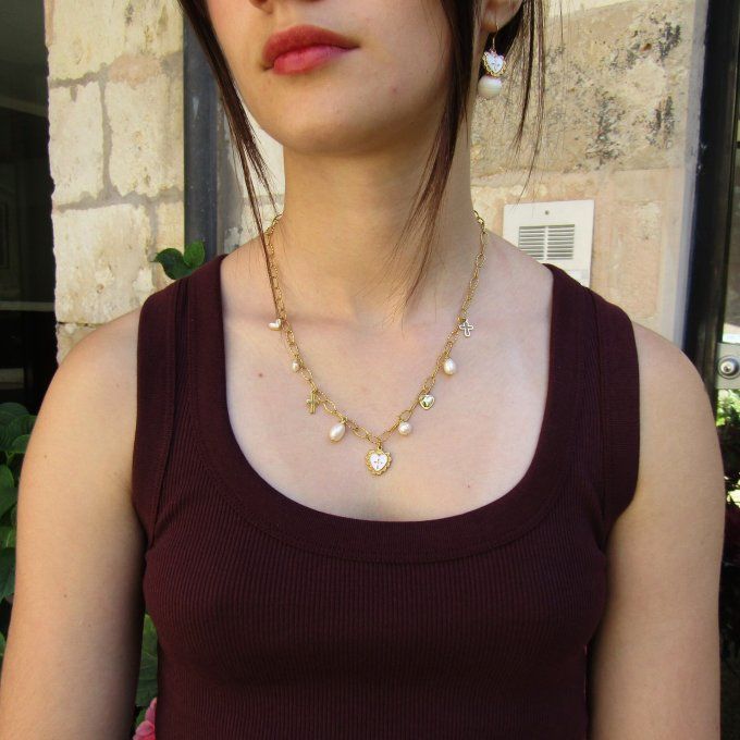 COLLIER FETICHE LOVE CRUZ