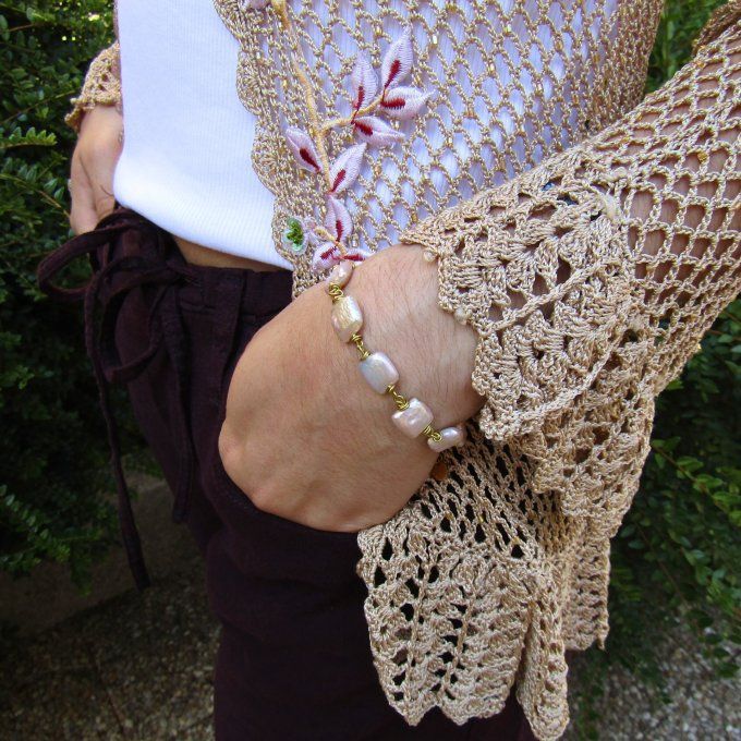 BRACELET BERGAMOTE POUDRE 