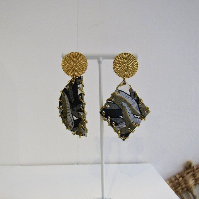 BOUCLES GLEPNIR FEUILLAGE