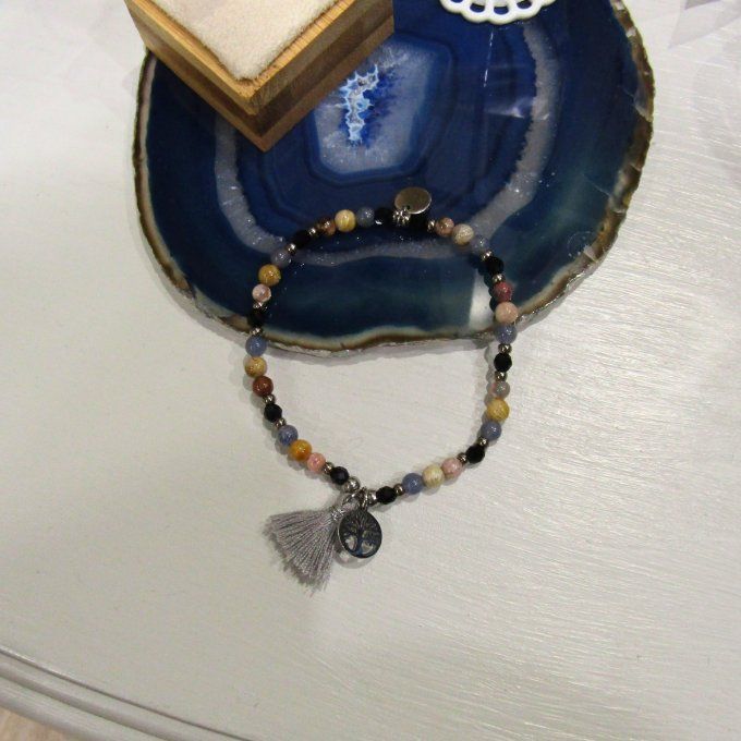 BRACELET MARYLOU ARBRE ACIER