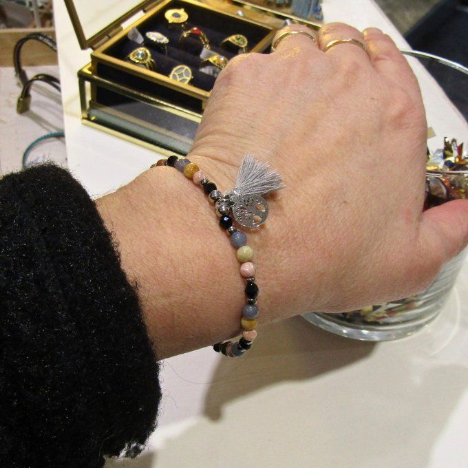 BRACELET MARYLOU ARBRE ACIER