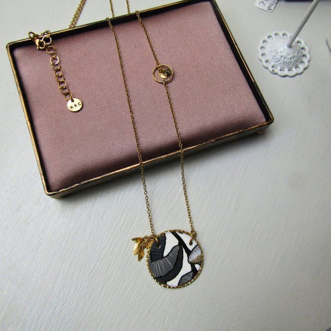COLLIER SELENE FEUILLAGE LONG